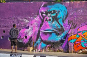 Graffiti gorila